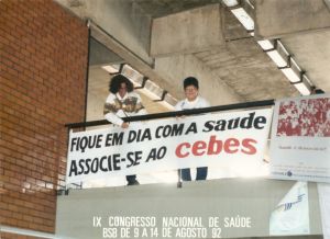 Cebes no IX Congresso Nacional de Saúde