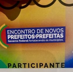 Encontro de Novos Prefeitos e Prefeitas