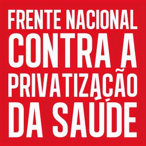 Logo da Frente Nacional Contra a Privatização da Saúde (FNCPS)